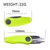 Fishing Quick Knot Tool Kit Fold Scissors Fishing Line Cutter Clipper Fishing Accessories Nipper Hook Sharpener Fishing Tackle